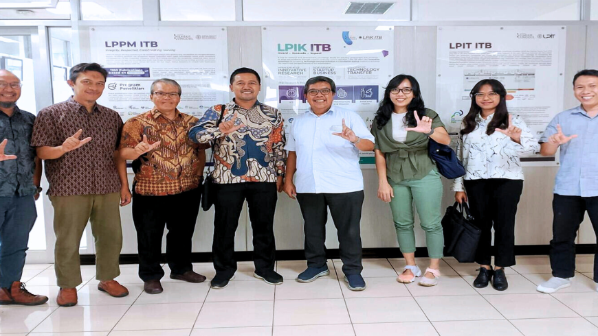 Tim Kemenko Perekonomian Kunjungi LPIK ITB untuk Mendorong Implementasi Paten