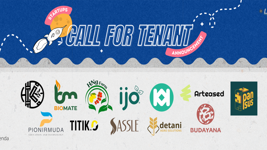 Call for Tenant 2024: Pengumuman Startup Inkubasi LPIK ITB