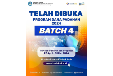 [Call for Proposal] Program Dana Padanan (Matching Fund) 2024 – Batch IV