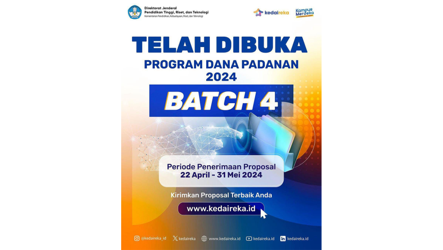 [Call for Proposal] Program Dana Padanan (Matching Fund) 2024 – Batch IV