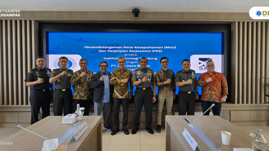 PT. SAS Aero Sishan dan ITB Tandatangani MoU untuk Perkuat Riset dan Inovasi Pertahanan
